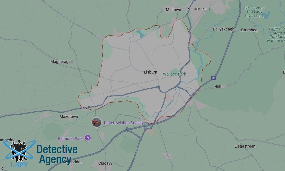 Our Detectives operate across the entire Lisburn area