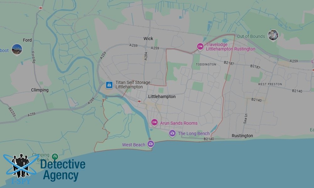 Our Detectives operate across the entire Littlehampton area