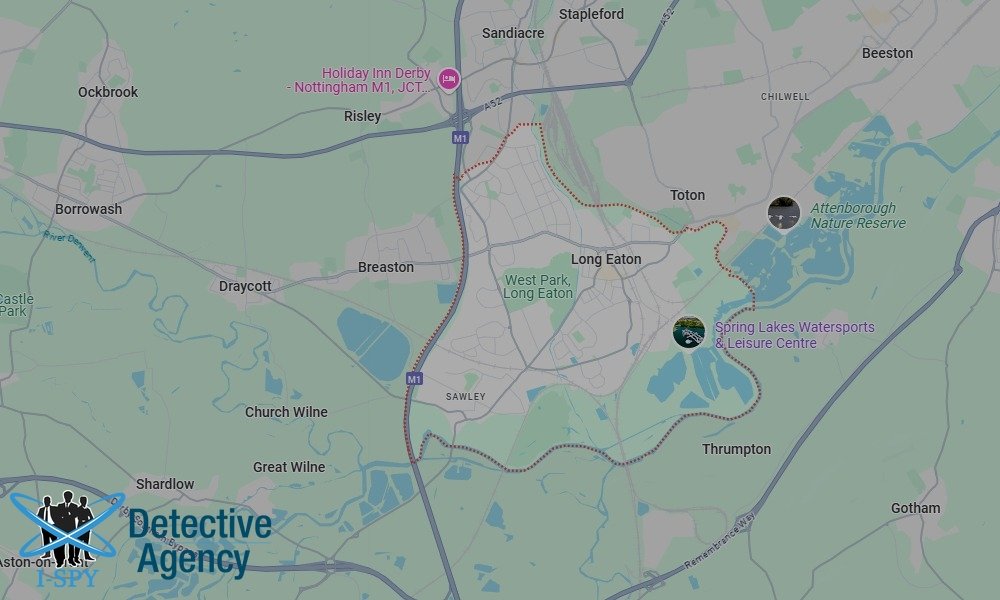 Our Detectives operate across the entire Long Eaton area