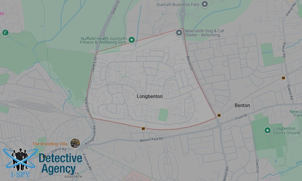 Our Detectives operate across the entire Longbenton area