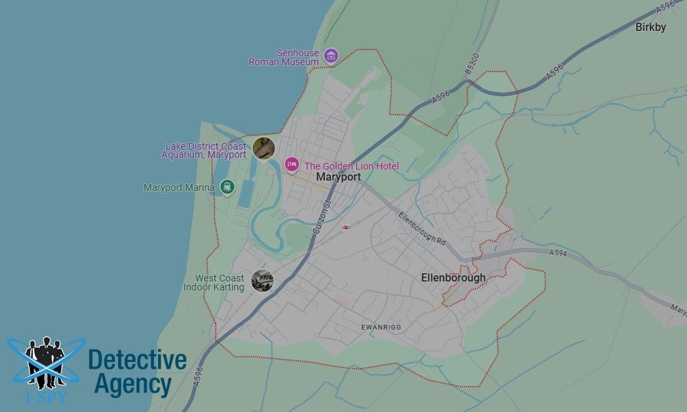 Our Detectives operate across the entire Maryport area