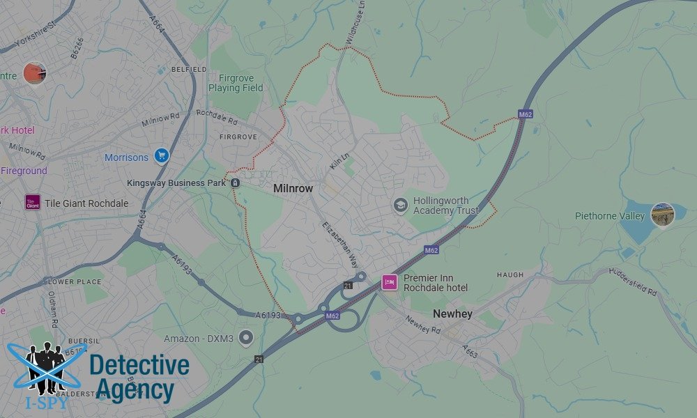 Our Detectives operate across the entire Milnrow area