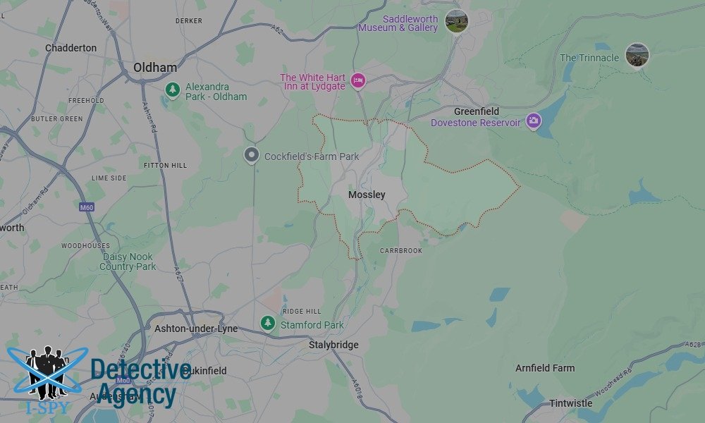 Our Detectives operate across the entire Mossley area