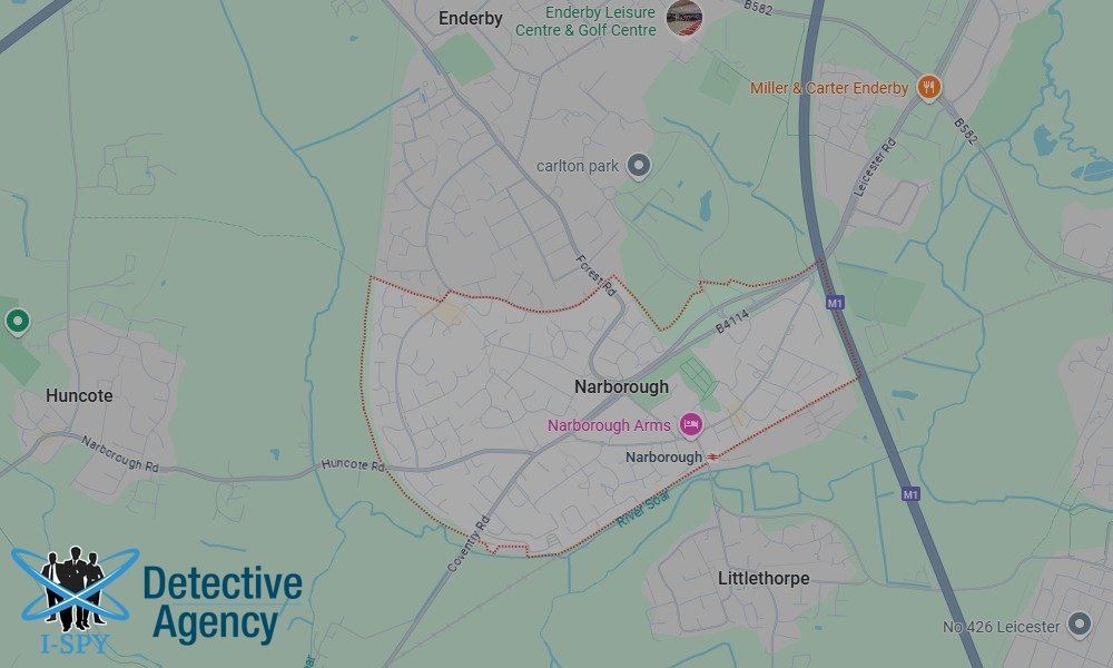 Our Detectives operate across the entire Narborough area