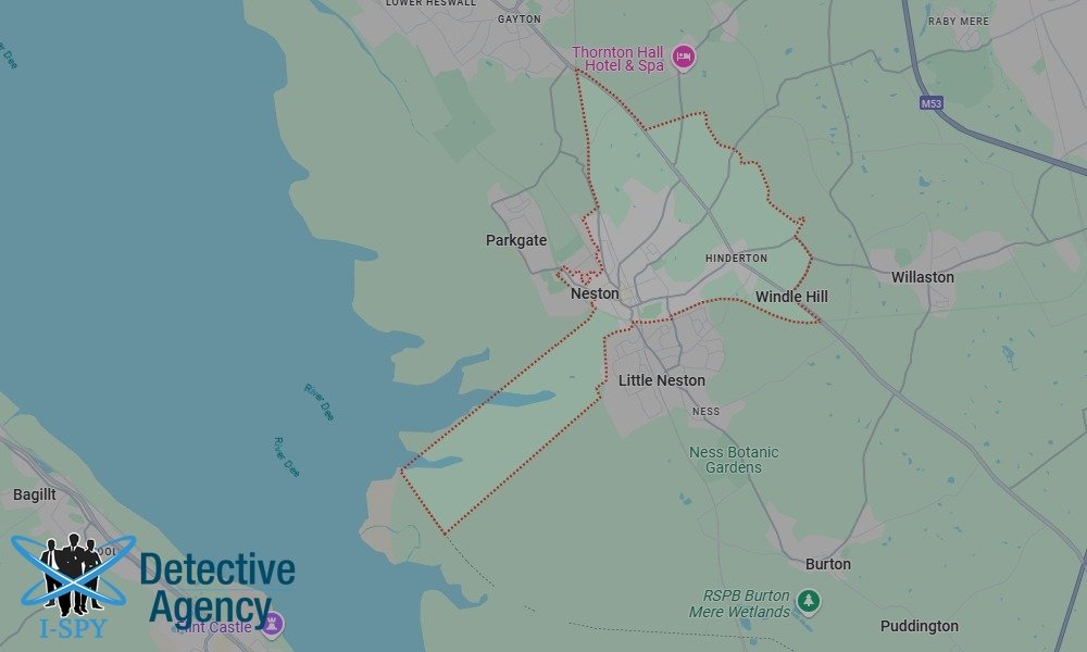 Our Detectives operate across the entire Neston area