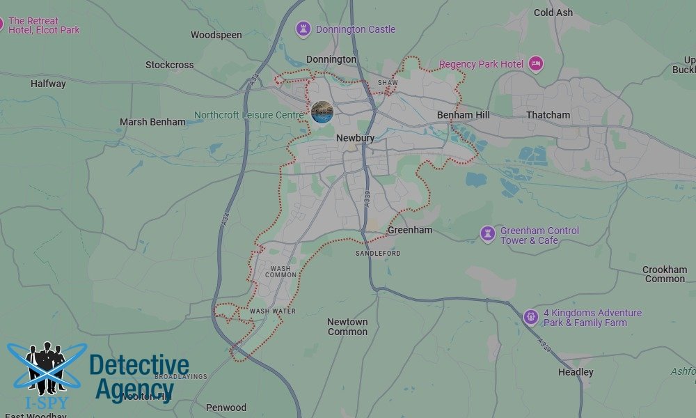 Our Detectives operate across the entire Newbury area