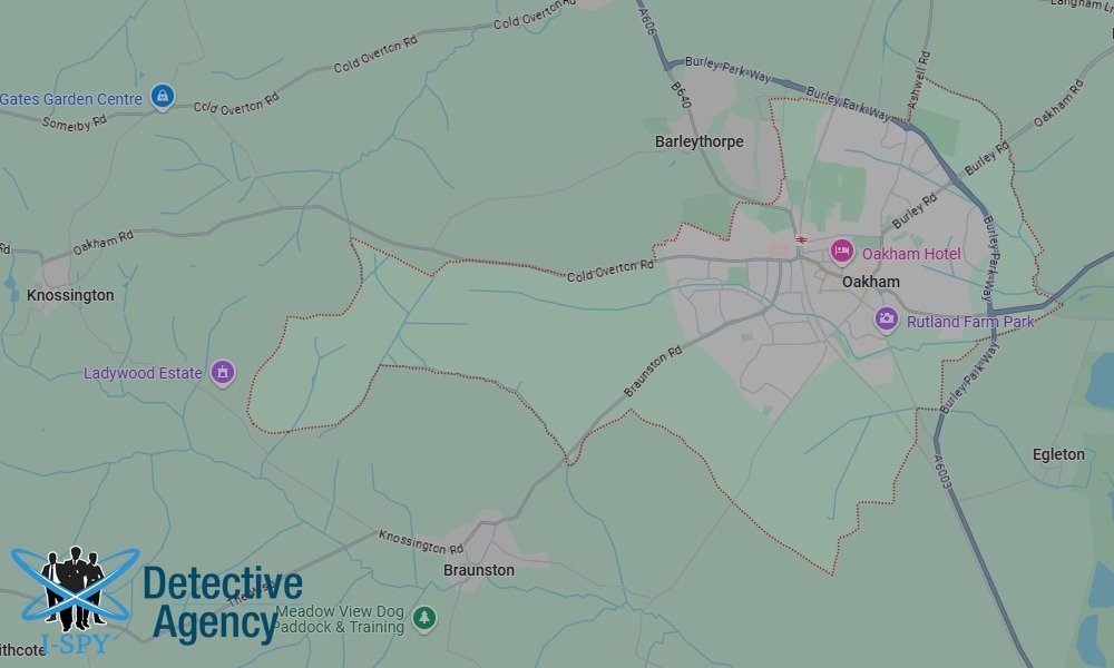 Our Detectives operate across the entire Oakham area