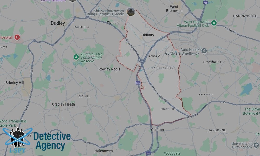 Our Detectives operate across the entire Oldbury area