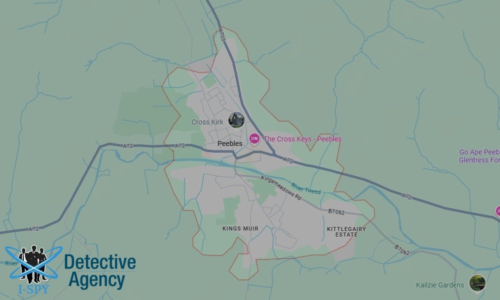 Our Detectives operate across the entire Peebles area