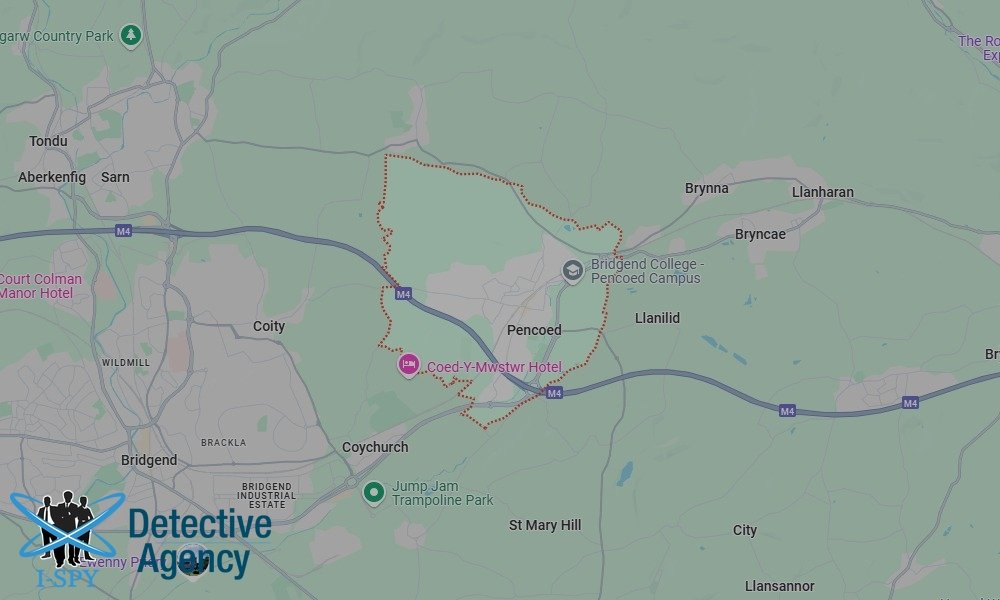 Our Detectives operate across the entire Pencoed area