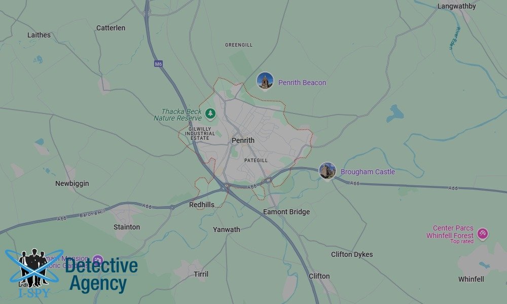 Our Detectives operate across the entire Penrith area