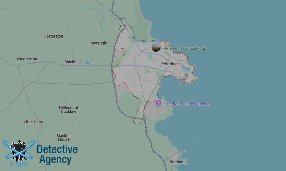 Our Detectives operate across the entire Peterhead area