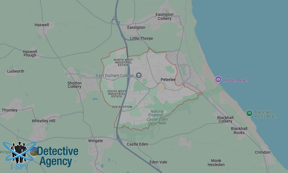 Our Detectives operate across the entire Peterlee area