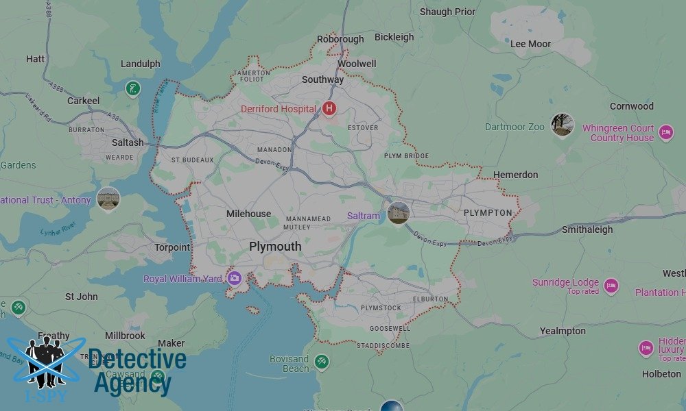 Our Detectives operate across the entire Plymouth area