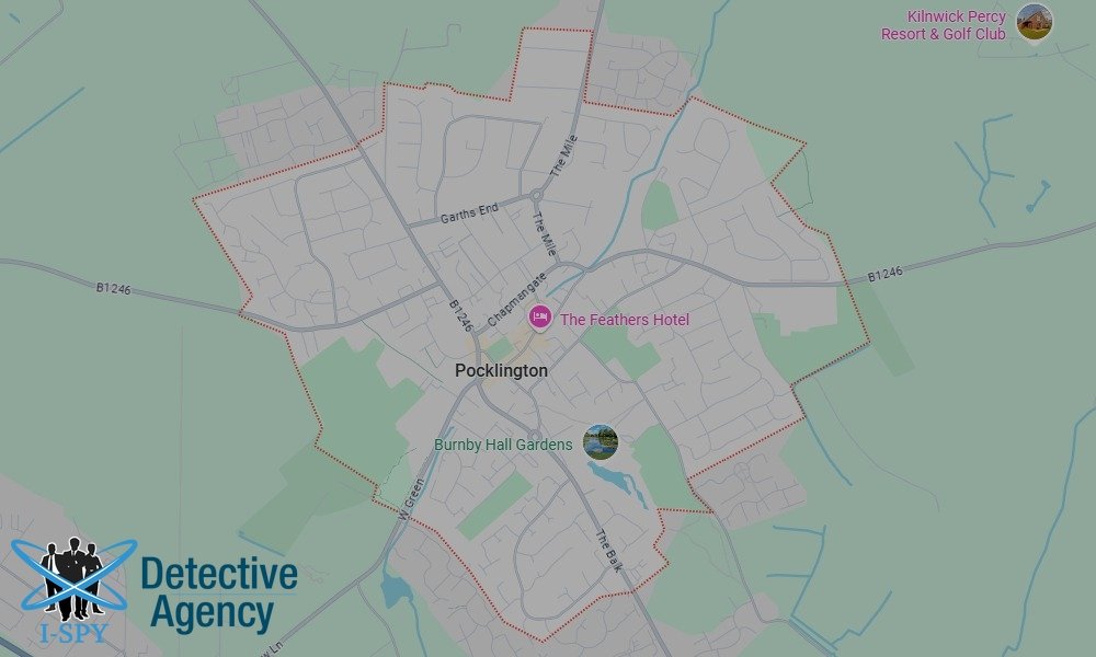 Our Detectives operate across the entire Pocklington area