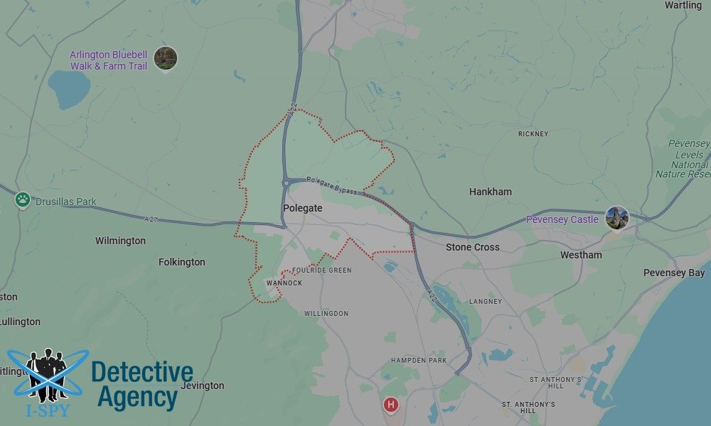 Our Detectives operate across the entire Polegate area