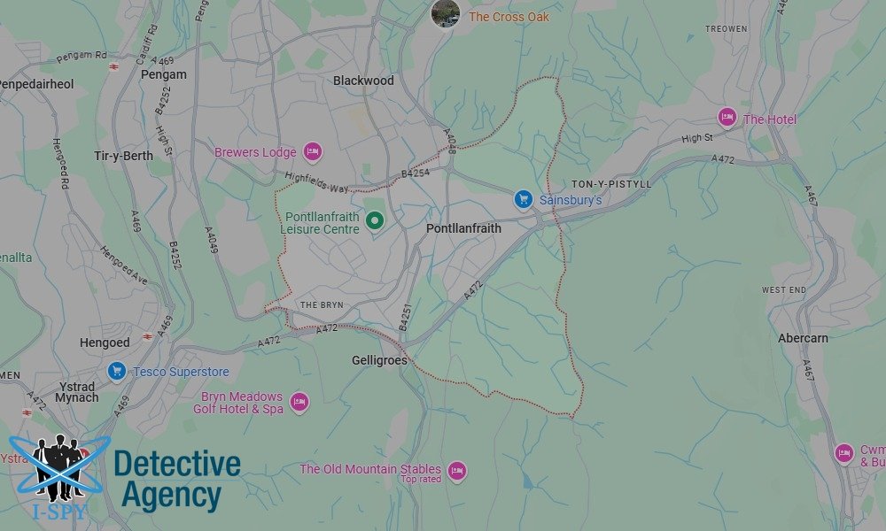Our Detectives operate across the entire Pontllanfraith area