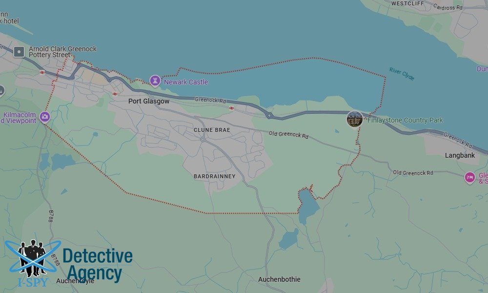Our Detectives operate across the entire Port Glasgow area