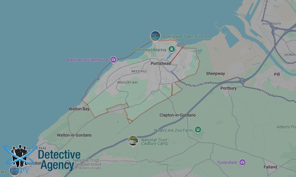 Our Detectives operate across the entire Portishead area
