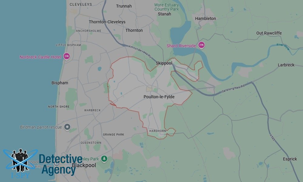 Our Detectives operate across the entire Poulton-le-Fylde area