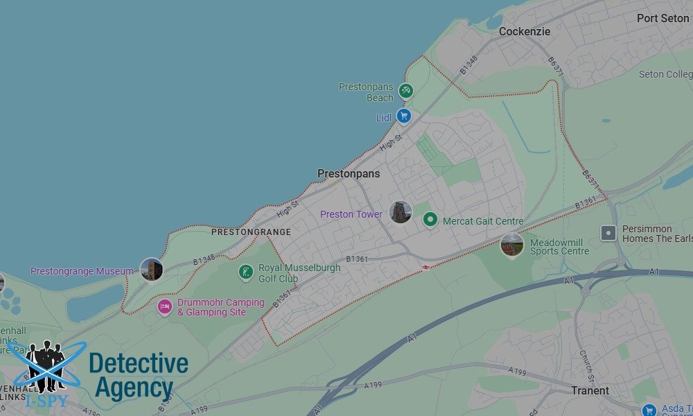 Our Detectives operate across the entire Prestonpans area