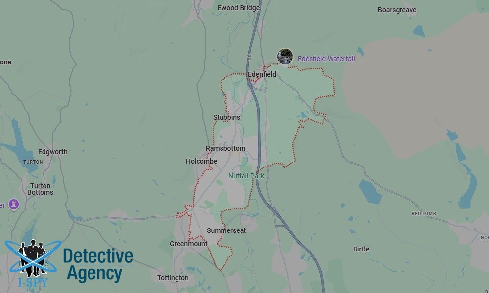 Our Detectives operate across the entire Ramsbottom area