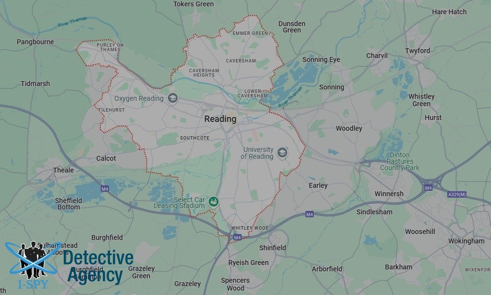 Our Detectives operate across the entire Reading area