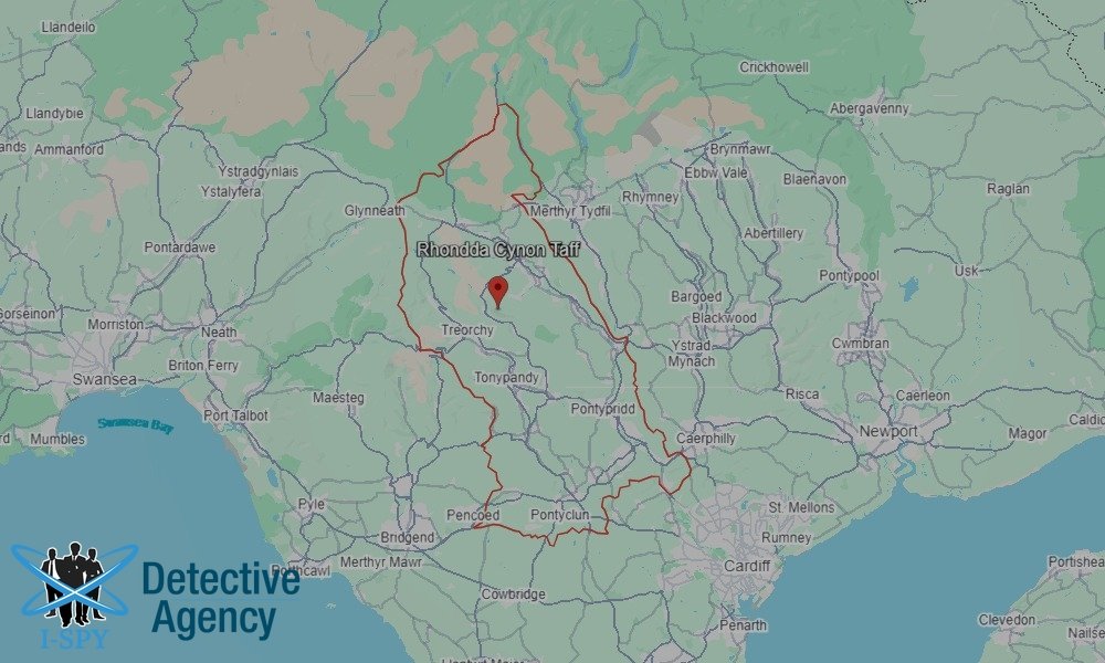 Our Detectives operate across the entire Rhondda area