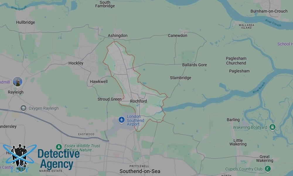 Our Detectives operate across the entire Rochford area