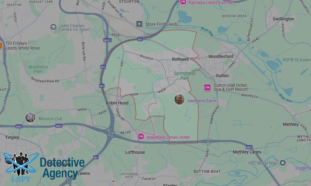 Our Detectives operate across the entire Rothwell area