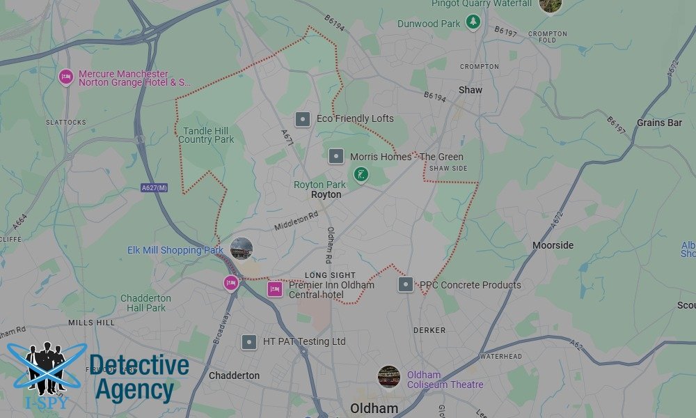 Our Detectives operate across the entire Royton area