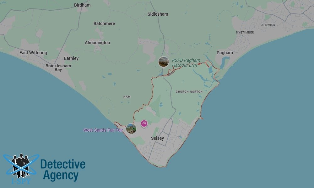 Our Detectives operate across the entire Selsey area