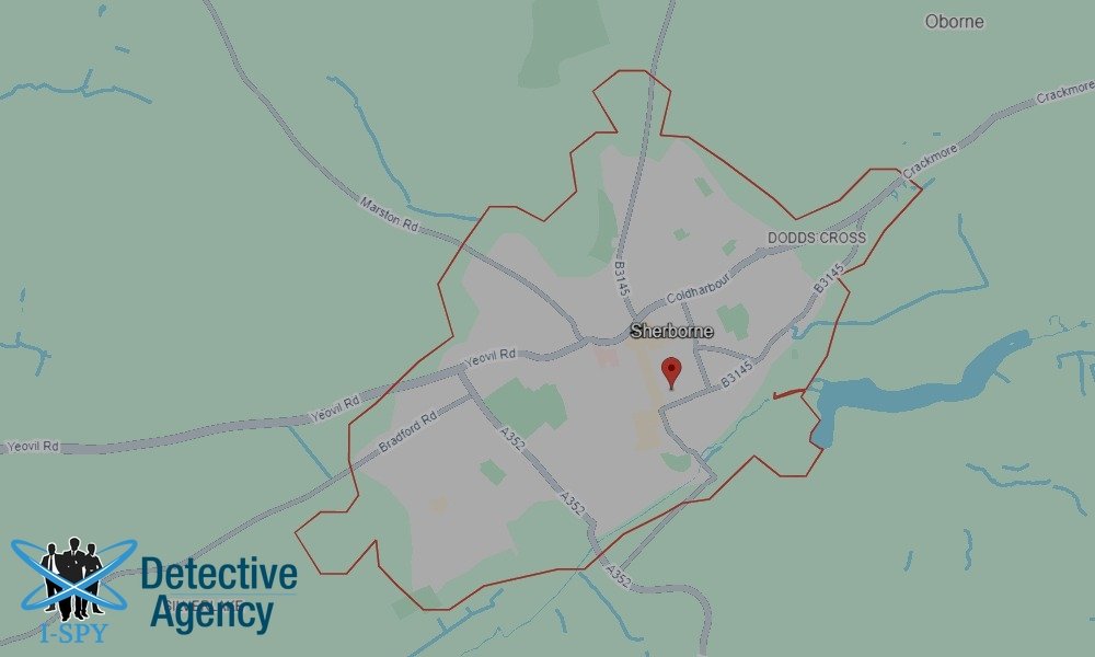 Our Detectives operate across the entire Sherborne area