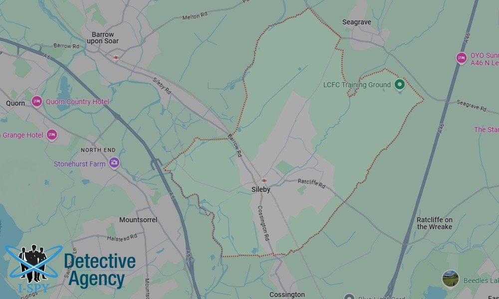 Our Detectives operate across the entire Sileby area