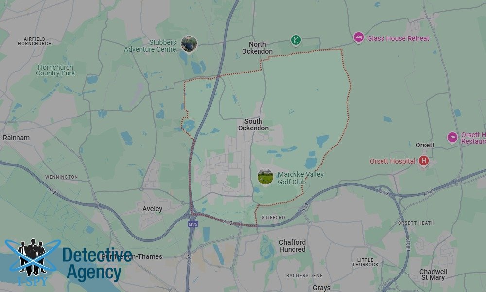 Our Detectives operate across the entire South Ockendon area