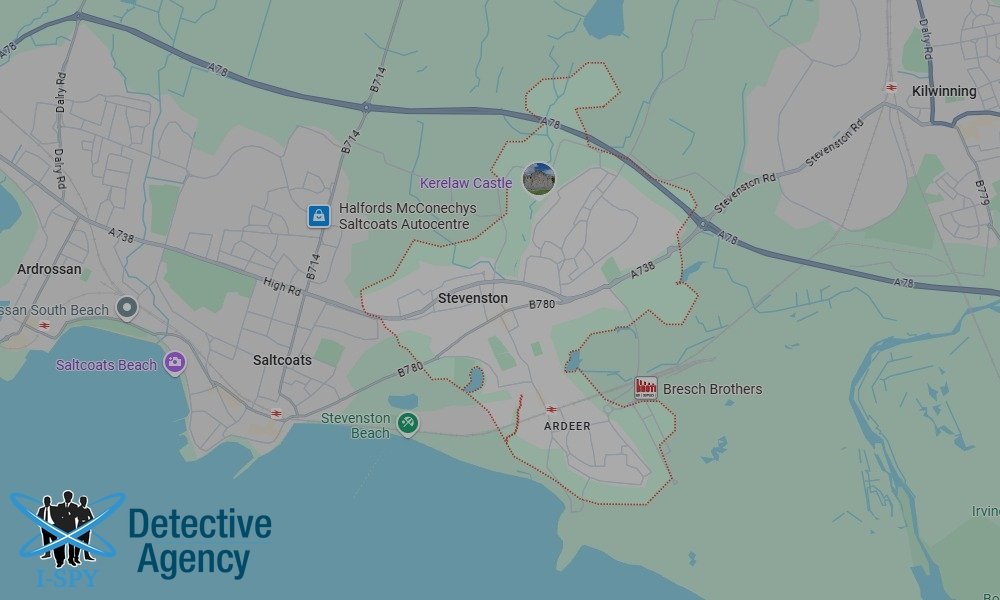 Our Detectives operate across the entire Stevenston area