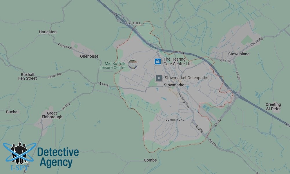Our Detectives operate across the entire Stowmarket area