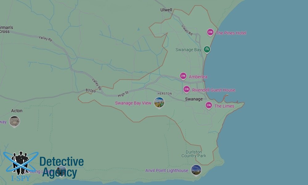 Our Detectives operate across the entire Swanage area