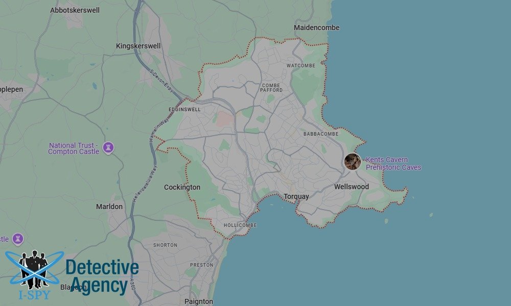Our Detectives operate across the entire Torquay area