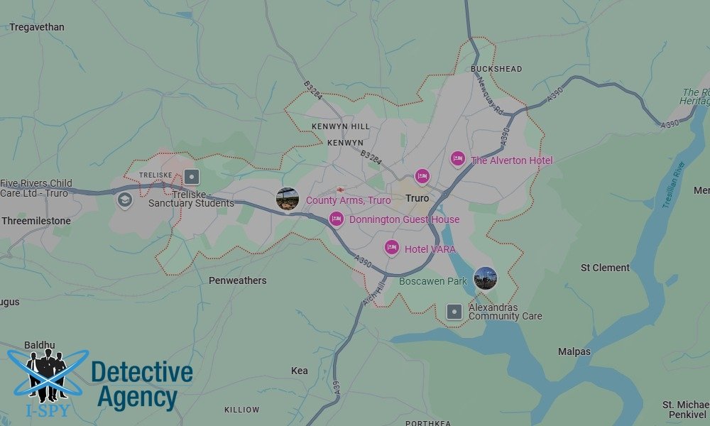 Our Detectives operate across the entire Truro area