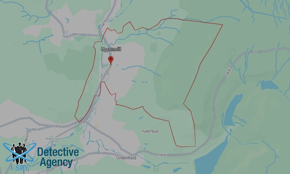 Our Detectives operate across the entire Uppermill area