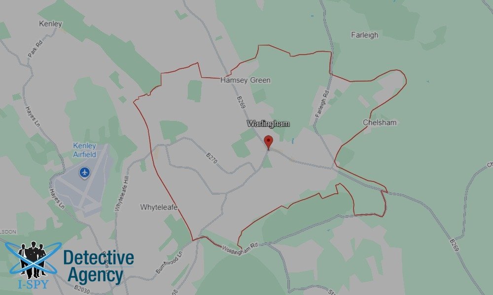 Our Detectives operate across the entire Warlingham area