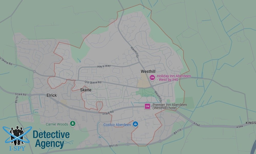 Our Detectives operate across the entire Westhill area