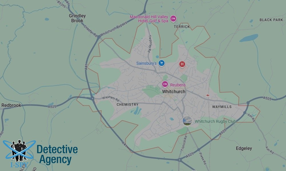 Our Detectives operate across the entire Whitchurch area