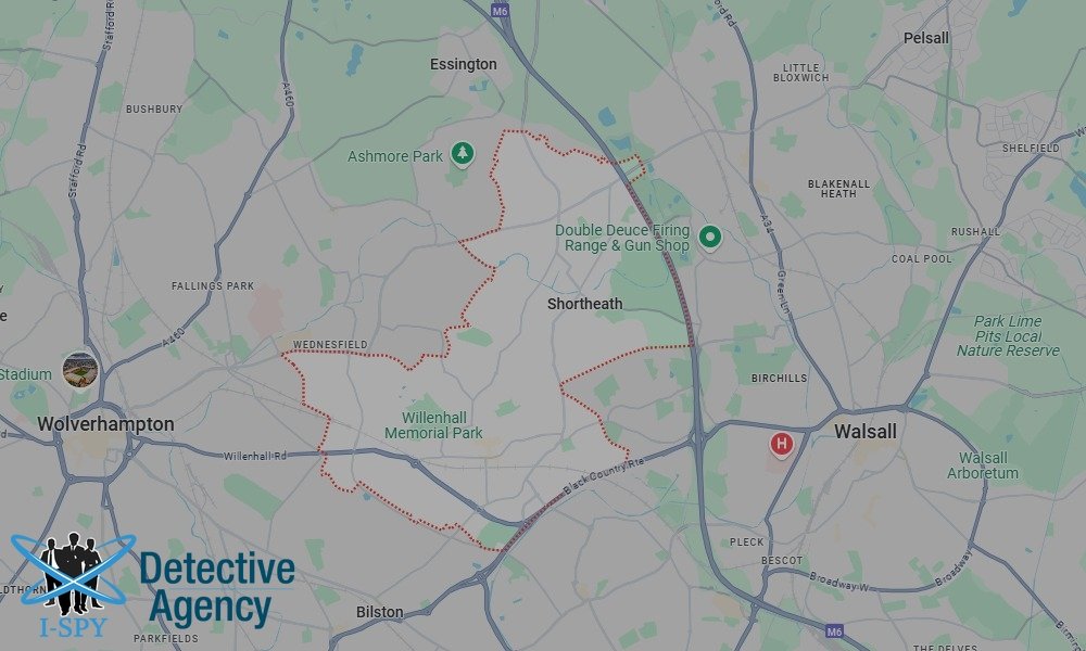 Our Detectives operate across the entire Willenhall area