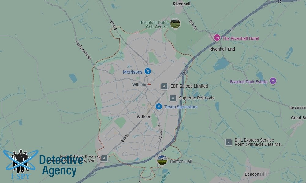 Our Detectives operate across the entire Witham area