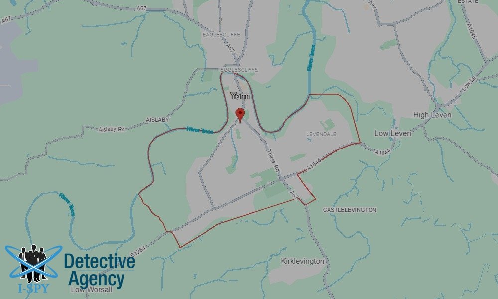 Our Detectives operate across the entire Yarm-Eaglescliffe area