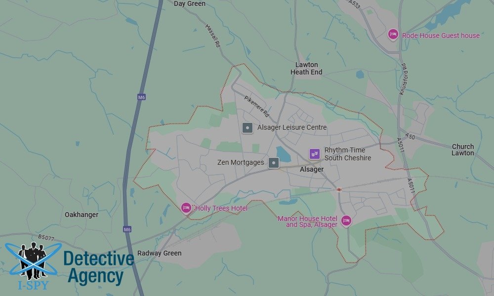 We process serve legal documents in all areas of Alsager