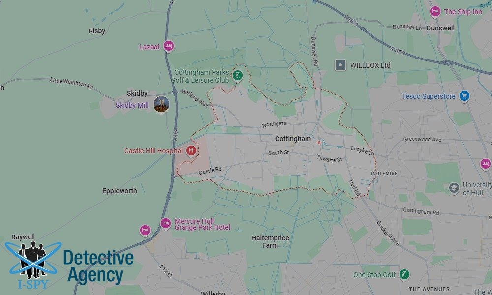 We process serve legal documents in all areas of Cottingham