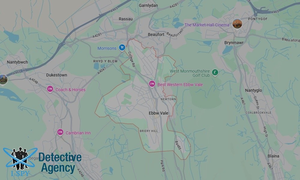 We process serve legal documents in all areas of Ebbw Vale